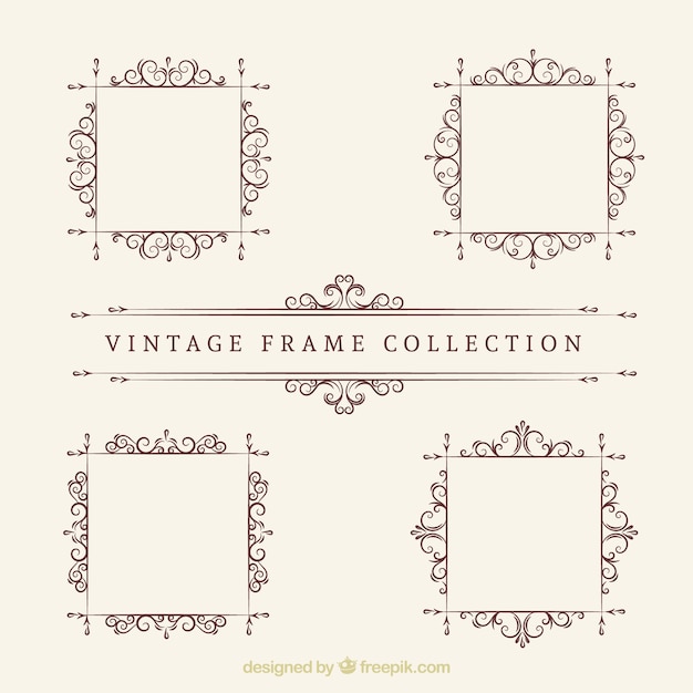 Vintage frame collection