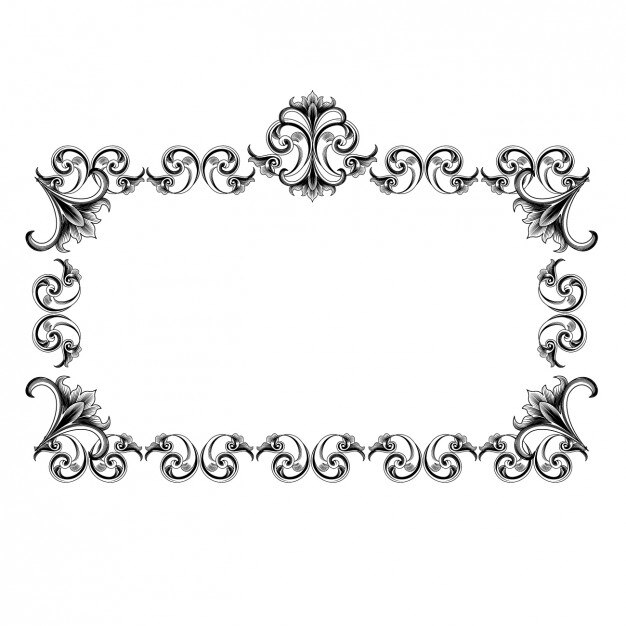 Free Vector vintage frame design