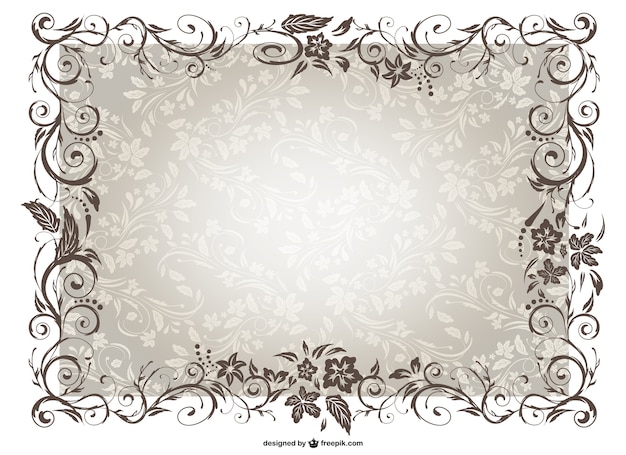 Free vector vintage frame vector