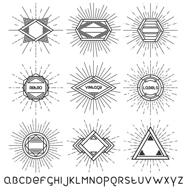 Download Free Vintage Frames With Outline Svg Dxf Eps Png Cutting File Etsy