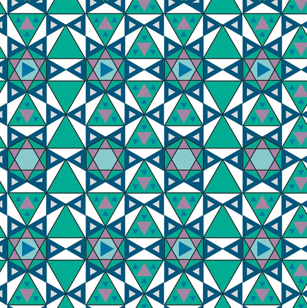 Vintage geometric pattern inspired 