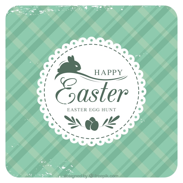 Vintage Easter Day Background – Free Downloadable Vector Template