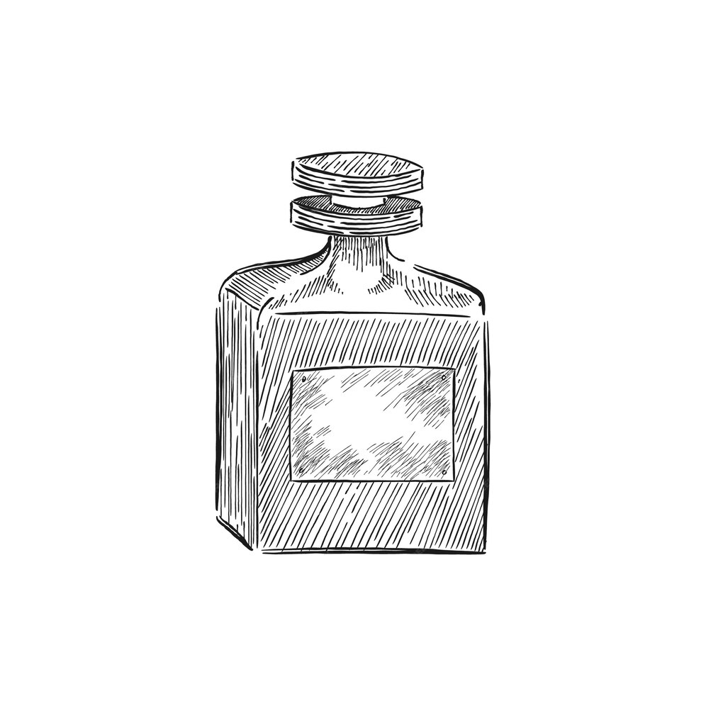Free Vector | Vintage illustration of a parfume bottle