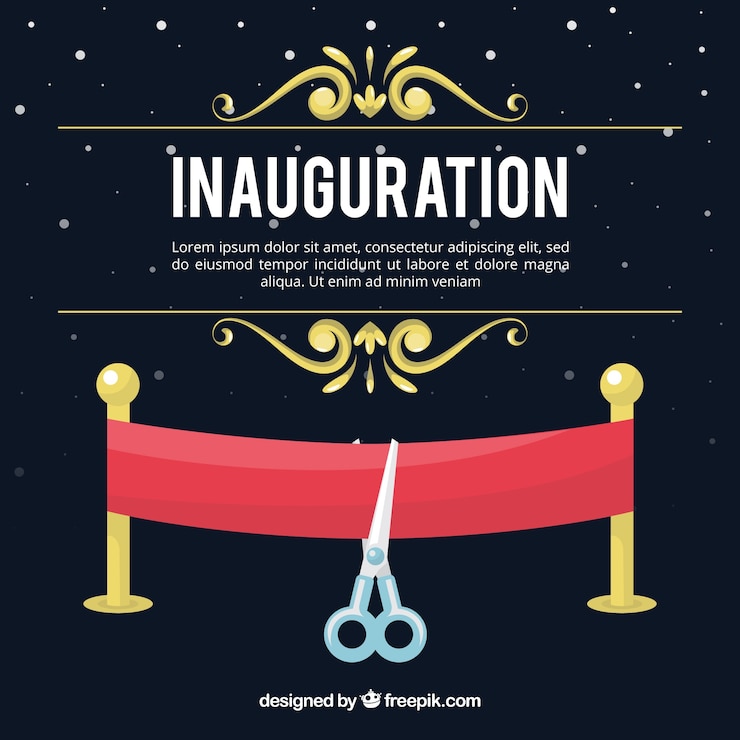 मुफ़्त वेक्टर vintage inauguration composition