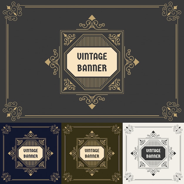 Free vector vintage label design