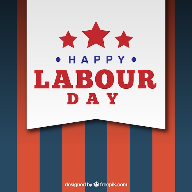 Vintage labour day background