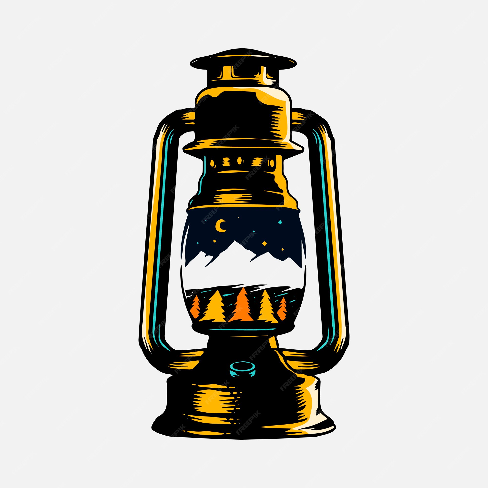 Camping Lantern Vector Atelier Yuwaciaojp