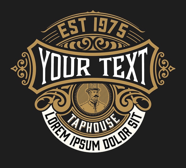 Blank Vintage Logo Template : 2 Free Vintage Logo Templates Psd, This vintage logo kit comes with 15 beautifully crafted, free vintage themed logo templates.