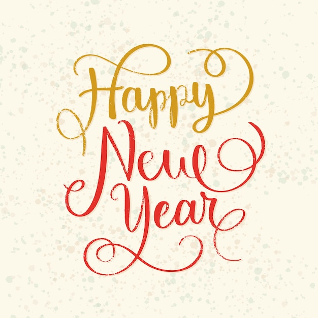 Free vector vintage new year 2020