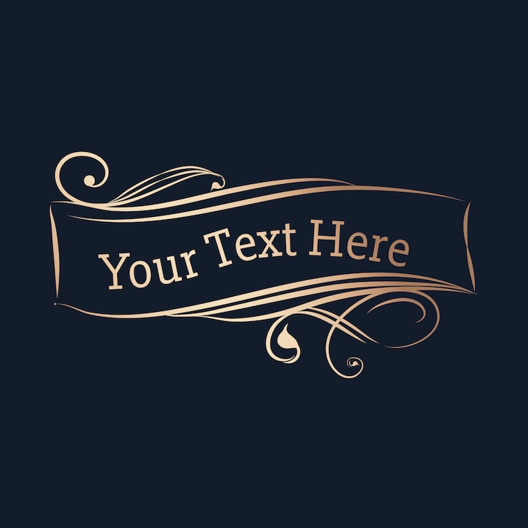 Free Vector vintage ornamental banner