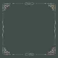 Free vector vintage ornamental framed background