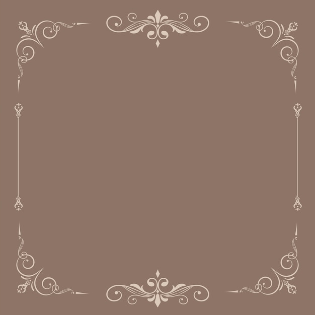 Free vector vintage ornamental framed background