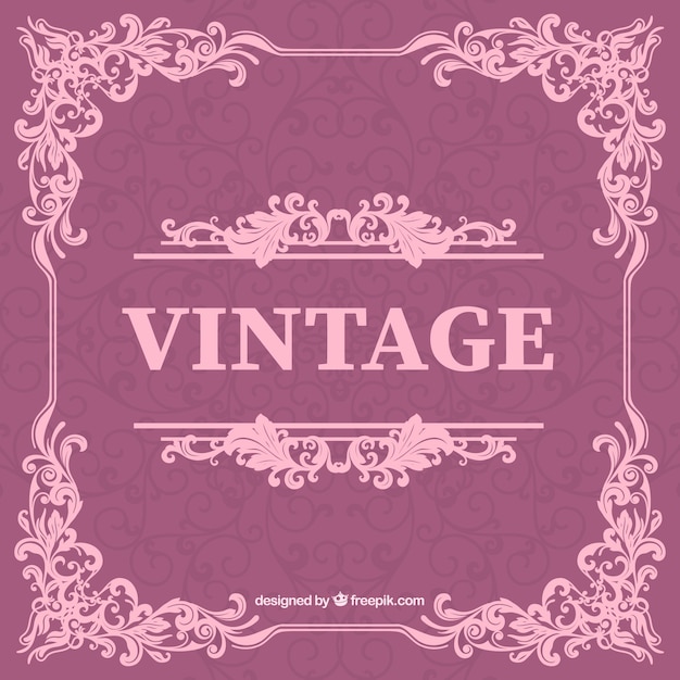 Free vector vintage ornaments