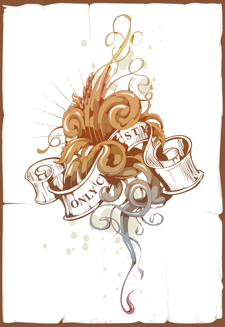 Free Vector vintage paper design
