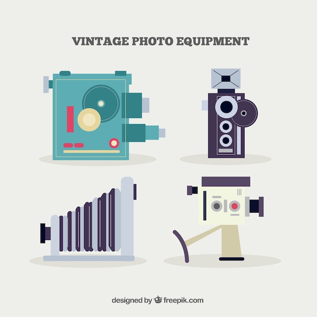 Vintage photo equipment