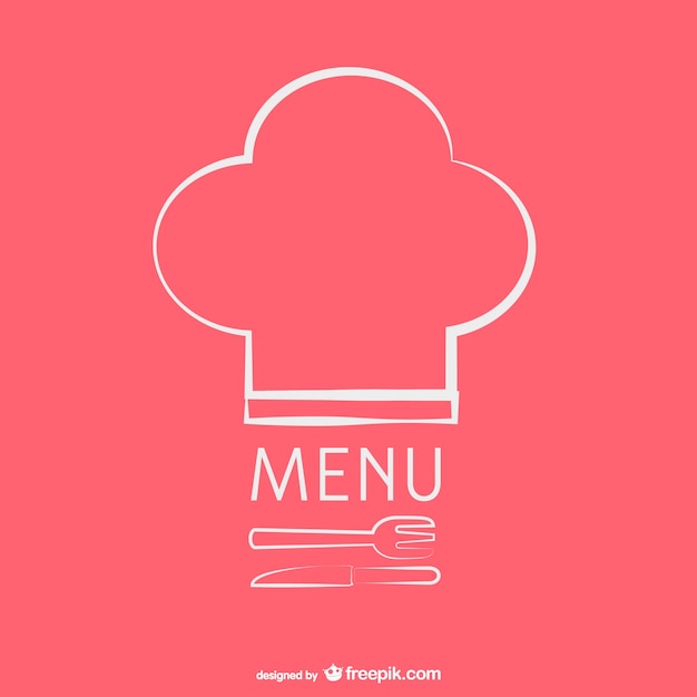 Free vector vintage restaurant menu template