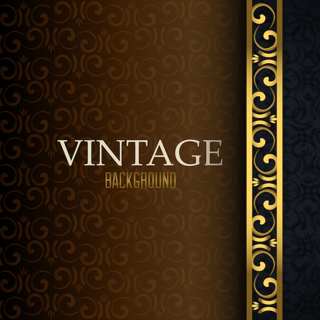 Free vector vintage retro background