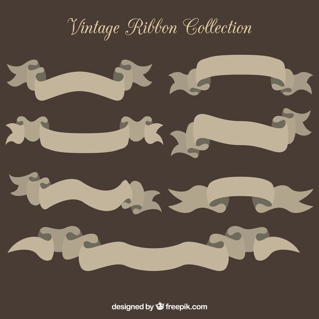 Vintage ribbon collection