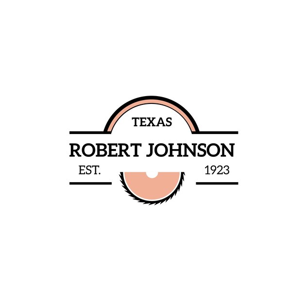 Vintage robert johnson handyman logo