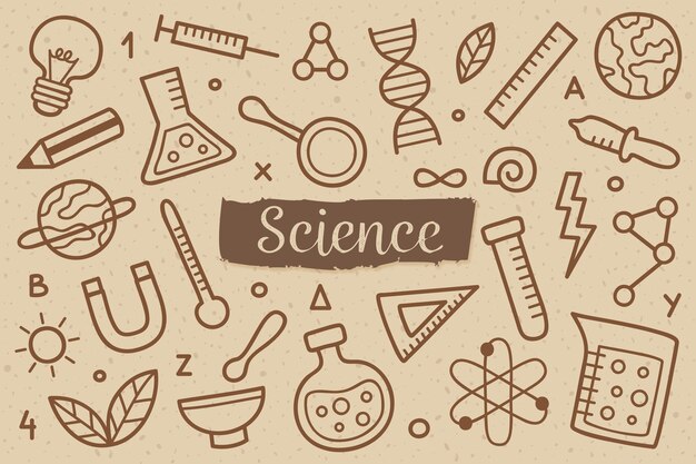 vintage science background