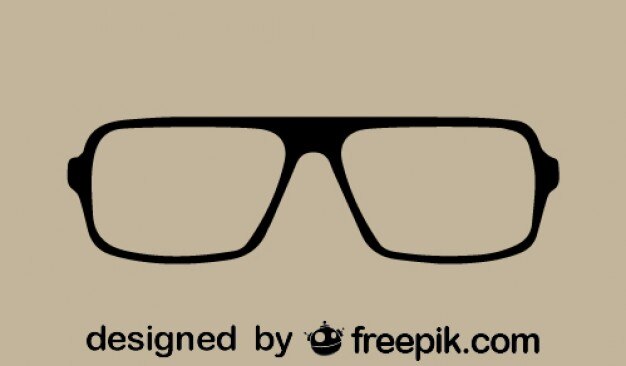 Free Vector vintage style eye-glasses 