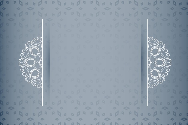 Vintage Style Floral Border for Wedding or Invitation Card Design