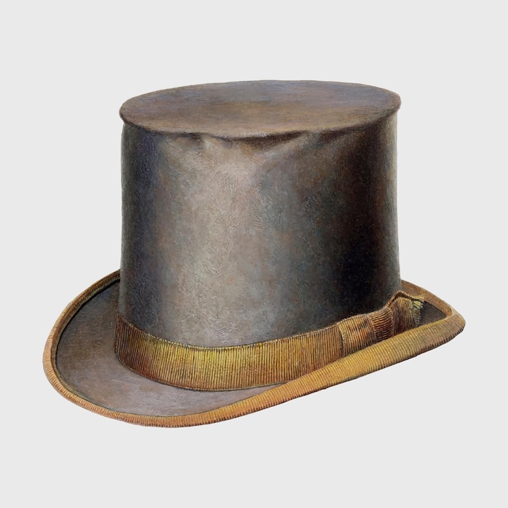 Free Vector vintage top hat illustration vector, remix from artwork by gordon saltar
