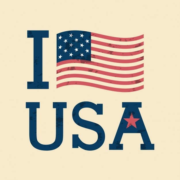 Free vector vintage united states background