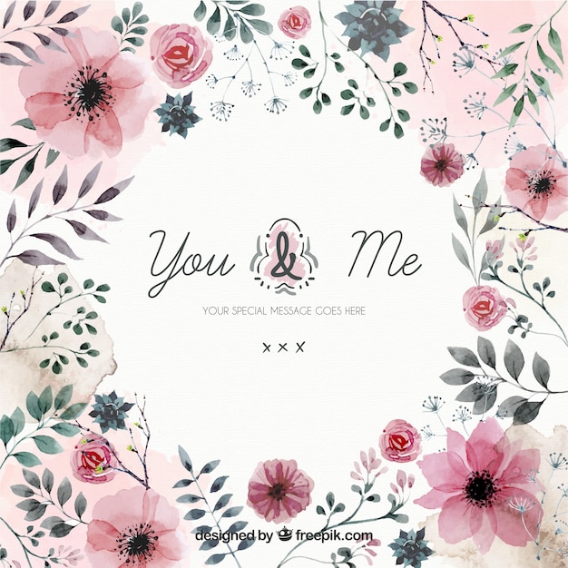Download Free Vintage Watercolor Flowers Background Svg Dxf Eps Png 7 Creative Spring Svg Craft Ideas