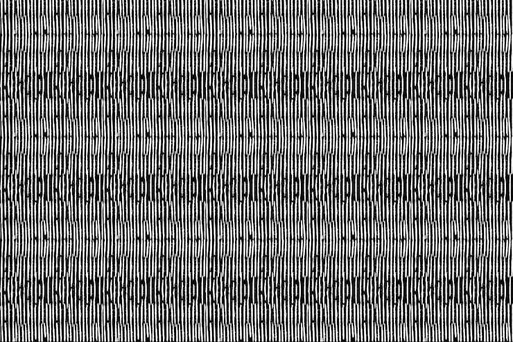 Free Vector vintage white stripes pattern vector background, remix from artworks by samuel jessurun de mesquita
