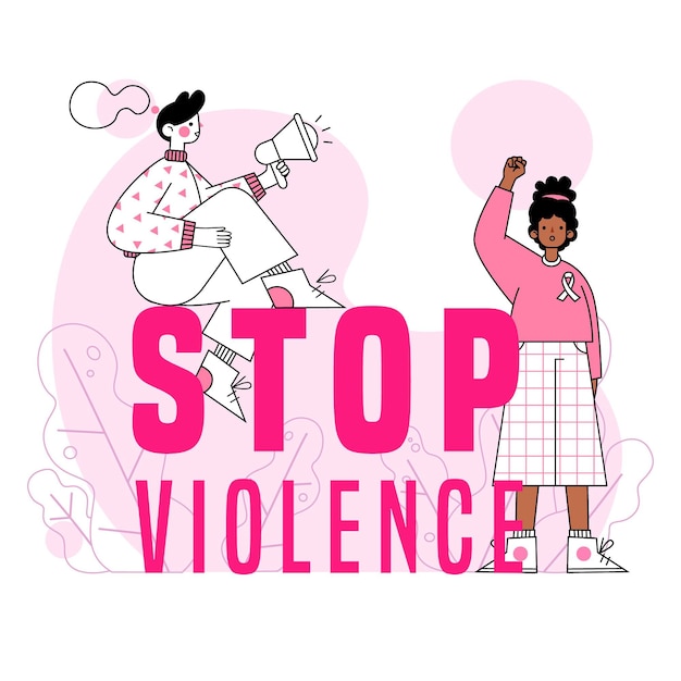 Violence against women stop abuse