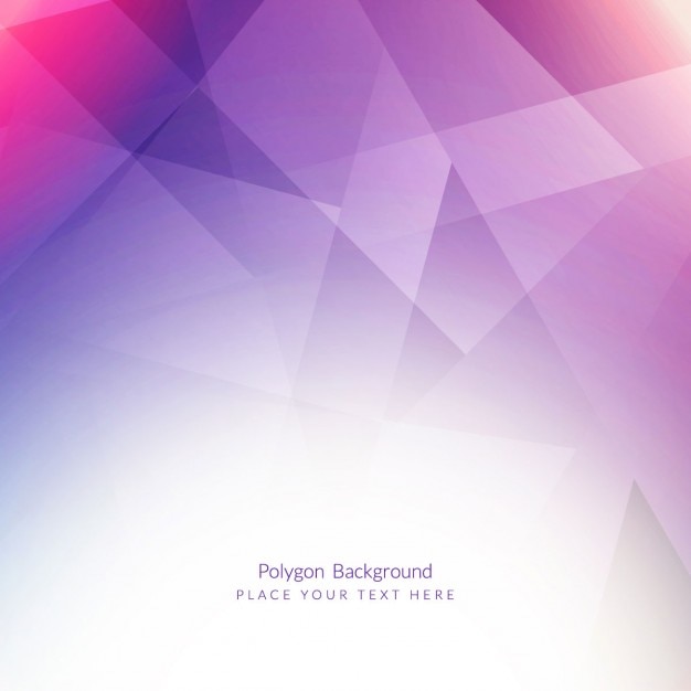 Violet polygonal background