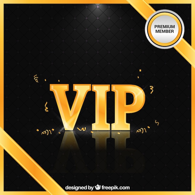 Free vector vip background design