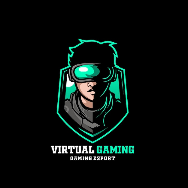 Virtual gaming man reality boy