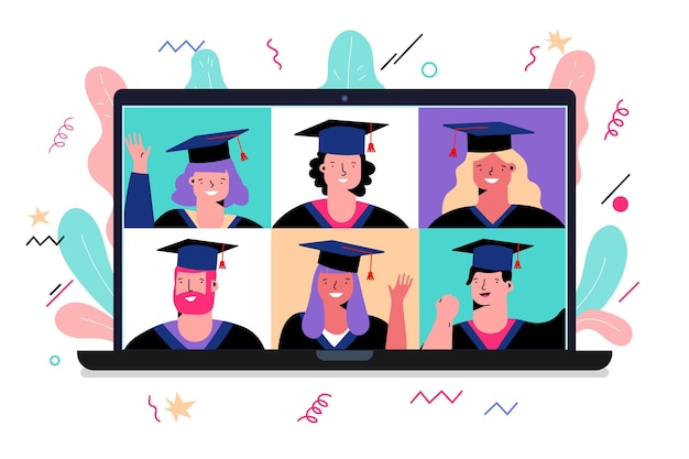 Virtual graduation ceremony