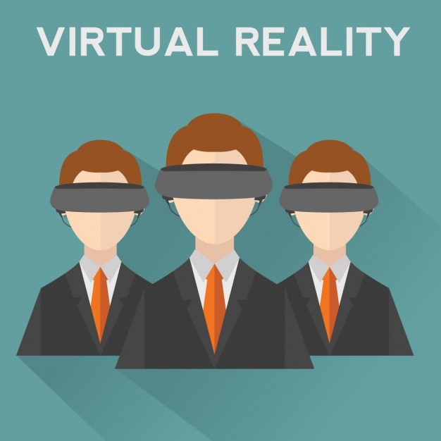 La realtà virtuale sfondo