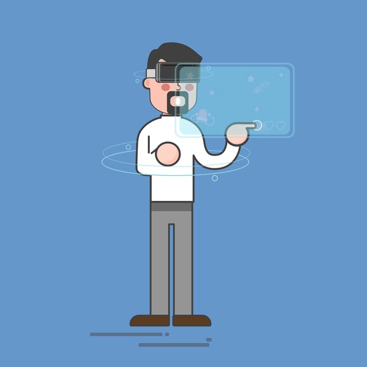 Free Vector virtual reality 
