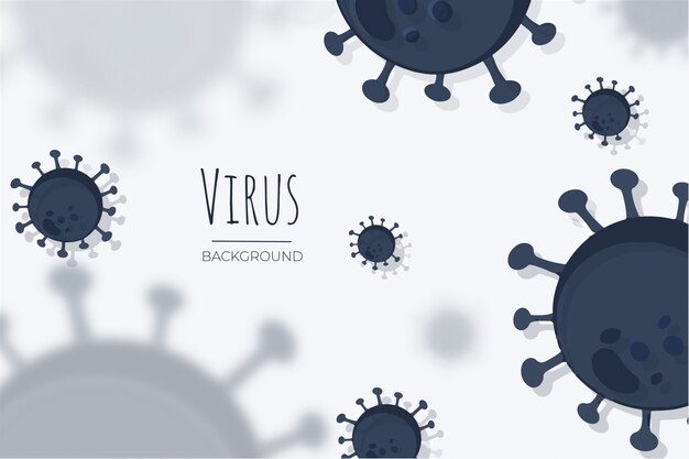 Virus background