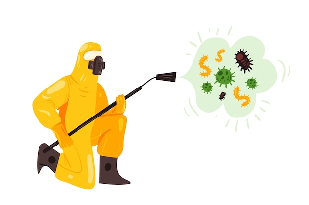 Free vector virus disinfection