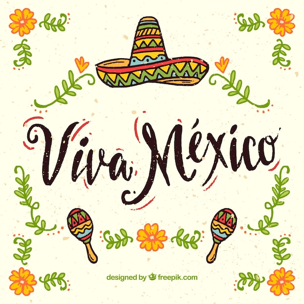 Viva mexico background