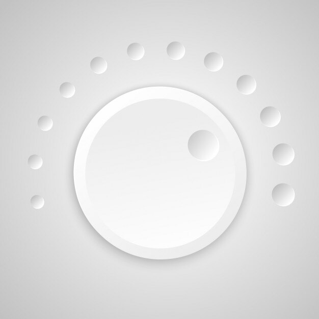 Free Vector volume button