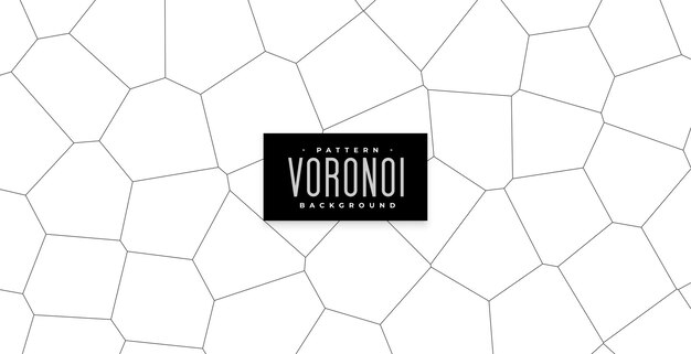 Voronoi art pattern texture elegant background