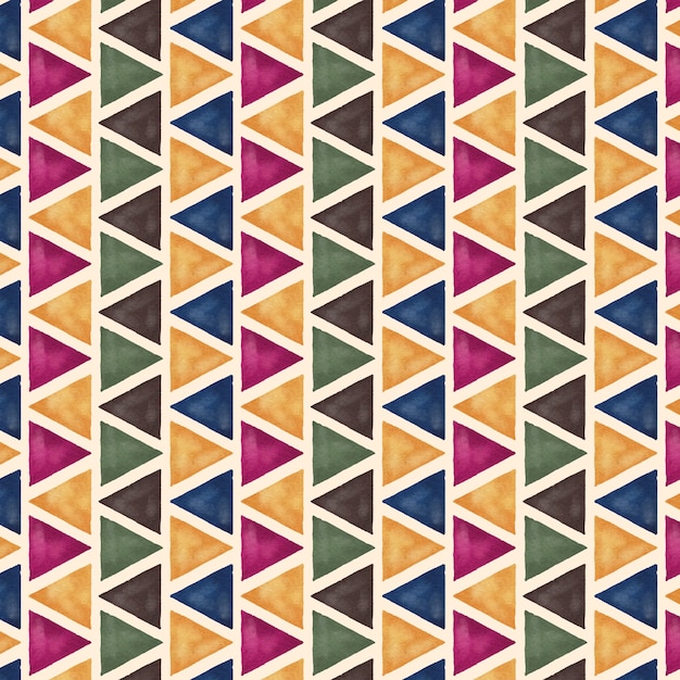 A w colours pattern design