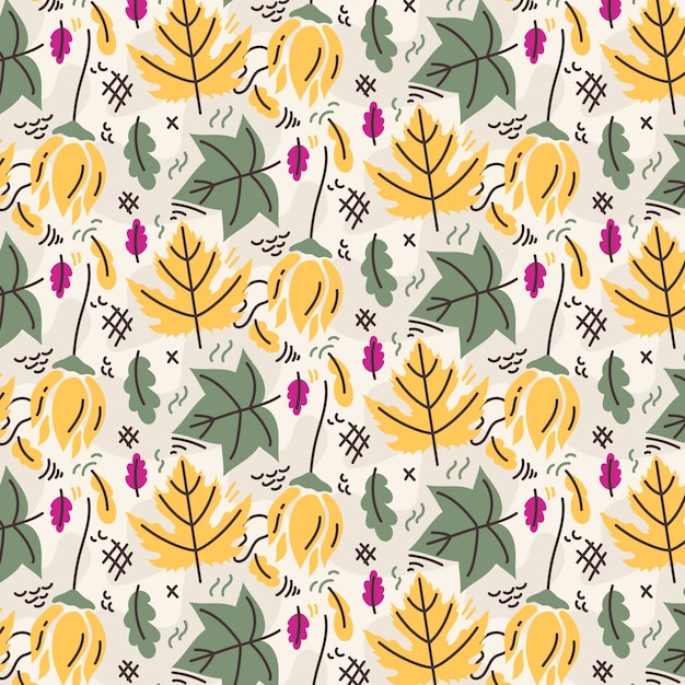 Free vector a w colours pattern design