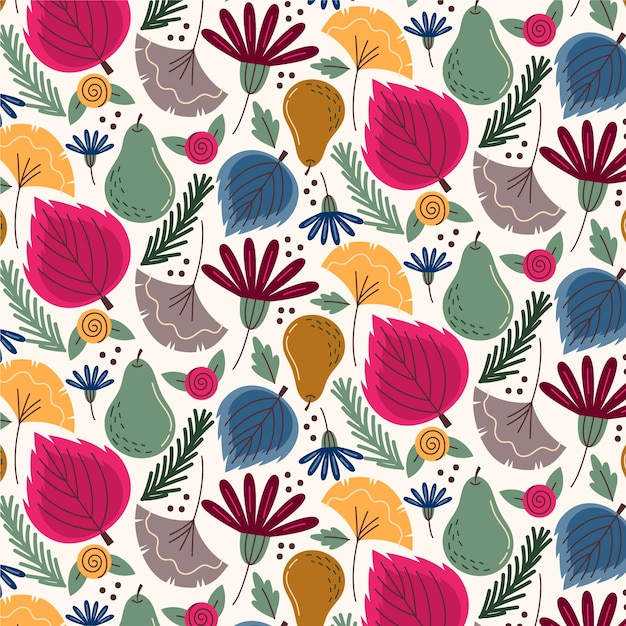 Free vector a w colours pattern design