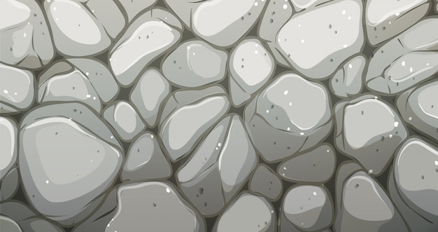 Free vector a wall made of stone