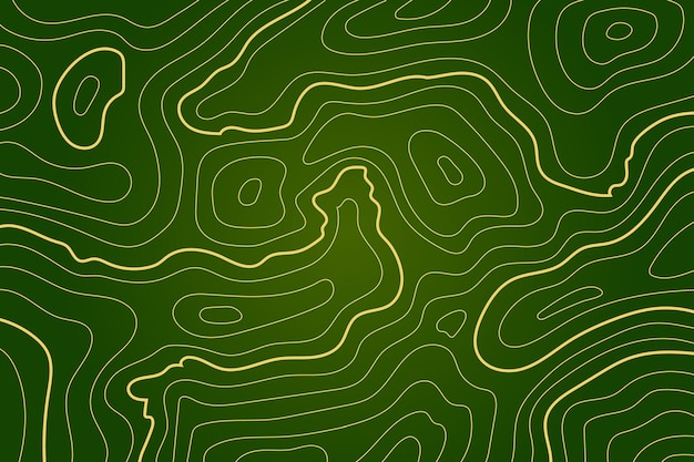 Free vector wallpaper with topographic map theme