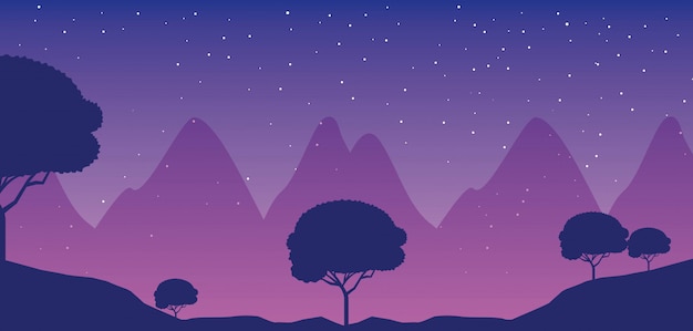 Free vector wanderlust travel landscapes