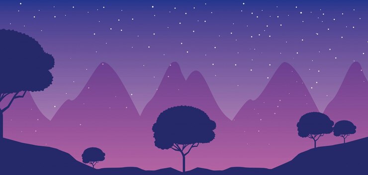 Free Vector wanderlust travel landscapes