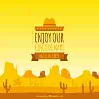 Free vector warm colors cinco de mayo background